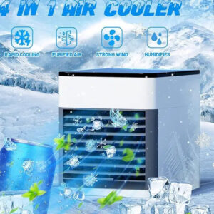 Arctic Mini Air Cooler Portable Super Strong Air Conditioner Fan USB Desktop Fan Portable Super Strong Air Conditioner Fan USB Desktop Fan