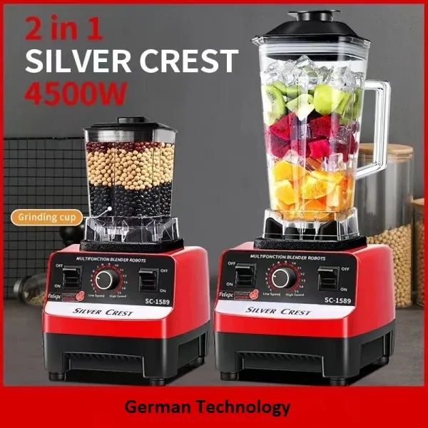 Silver Crest 2-in-1 Juicer Blender – 4500W