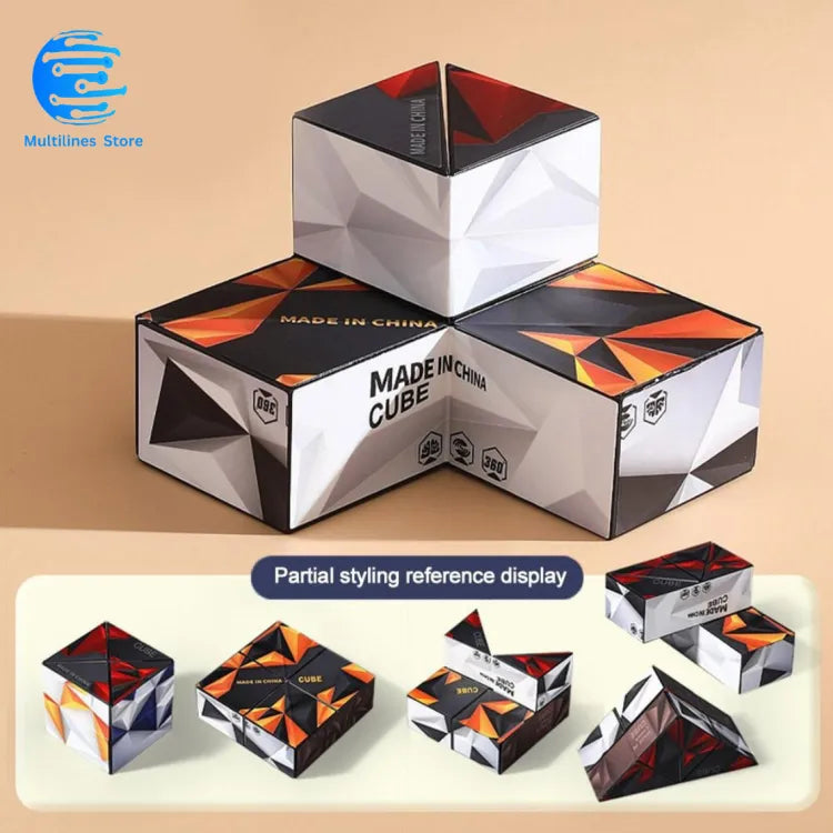 3D Magnetic Magic Cube Fidget Toy